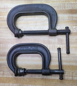 2 VINTAGE J.H. WILLIAMS n. 403 e n. 402 MORSETTI GOLA PROFONDA 3" e 2" C USA - Foto 1 di 9