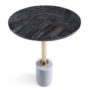 Tiger Eye Coffee Table, Center Table, Corner Table, Sider Table For Living Room - Picture 1 of 7