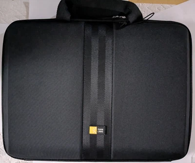 Funda Negra 12 Laptop Lógica Delgada - Estuche "Semi-Duro" - Envío Rápido Foto 1 de 3