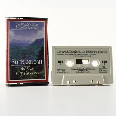Shenandoah: All Time Folk Favorites (Cassette Tape, 1996) KRS-031/A1 - Image 1 of 4