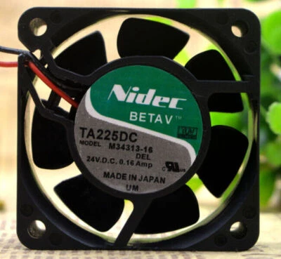 1PCS NEW NIDEC TA225DC M34313-16 24V 0.16A 6CM 6025 cooling fan #LRR - Image 1 of 3