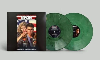 Harold Faltermeyer Top Gun Soundtrack VINYL LP Flight Suit Green - Bild 1 von 4