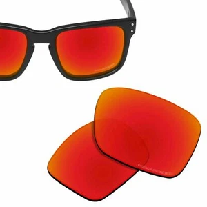 HPO Anti-Salzwasser Ersatzgläser für Oakley Holbrook - Orange Rot Polarisiert - Bild 1 von 6