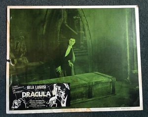 RARE! DRACULA 1960's REISSUE MEXICAN LOBBY CARD! FANTASTIC BELA LUGOSI PORTRAIT! - Picture 1 of 3