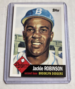 2010 Topps #1- JACKIE ROBINSON The Cards Your Mom Threw Out. 1953 RP