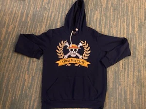 One Piece Straw Hat Crew Regal Embroidered Hoodie * BoxLunch * Medium * - Picture 1 of 6