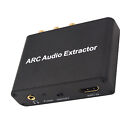 DC 5V Micro USB ARC/HDMI/Coaxial/3.5mm Stereo Audio Extractor Converter Adapter