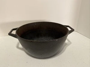Olla holandesa de hierro fundido Copco Dinamarca D2 vintage mediados de siglo - Imagen 1 de 12