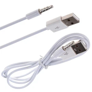 3.3FT 3.5mm AUX Audio Plug Jack to USB 2.0 Male Charge Cable Cord For iPodI*ss - Picture 1 of 6