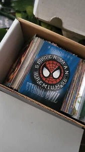 Tarjetas premium de Fleer Spider-Man 1996 || Elige tu tarjeta - ¡Completa tu conjunto! - Imagen 1 de 91