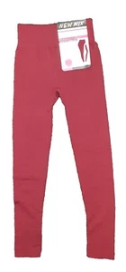 * New Mix Premium Leggings Womens Super Soft High Waisted Buttery One Size Red - Picture 1 of 11