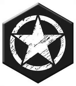 Emblem Logo Kaskade Piaggio Vespa Hexagon PX,LX,ET,GTX,Zip,X8 inkl. Halter - Bild 1 von 2