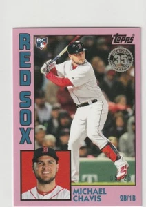 Michael Chavis 2019 Topps 1984 Mini Pink Parallel/25 #84-16 Red SOx On Demand - Imagen 1 de 1