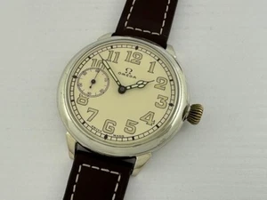 Omega Caliber 19LB Antique 1916-1923 Swiss Amazing High-Grade Men Watch SERVICED - Picture 1 of 12