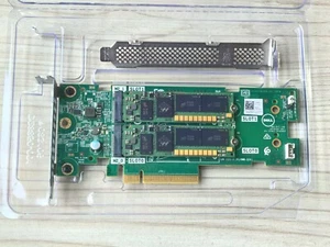 Dell 72WKY BOSS-S1 Controller PCIe Card L/P W/ 2x 240GB M.2 SSD TC2RP for R740xd - Picture 1 of 3