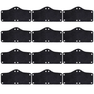 12 Pezzi Fascia Lavabile Riutilizzabile Fascia Rigida Cappello Fodera Accessori - Foto 1 di 12