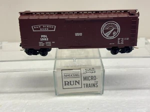 N Scale Kadee Micro Trains MTL Special Run 82-05 San Diego SONS PDL 1982 Box Car - Picture 1 of 4