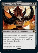 1x Mask of Griselbrand MTG Innistrad Midnight Hunt RARE *PRE-SALE* ~SLG~