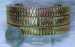 XL Marc Antia Bracelet 236g sterling / 14K gold - Picture 1 of 9