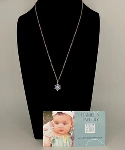 Delicate Chain Necklace 925 Sterling Silver Dipped In 18k Gold Chain - Picture 1 of 1