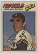 1977 Baseball Patches Cloth Stickers Nolan Ryan (One Star at Back Bottom) HOF