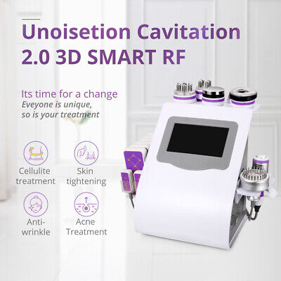 8in1 Ultrasonic RF Vacuum Ultrasound 40K Cavitation Lifting Slimming Machine Led • 398£