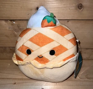 NWT Squishmallows 7-7-1/2” PIPPIE Pumpkin Pie Fall Holiday Plush - Picture 1 of 3