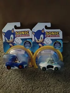 (2)Jakks SILVER & SONIC The Hedgehog Team Racing ⭐ Silver Lightron ⭐ Die Cast - Picture 1 of 12