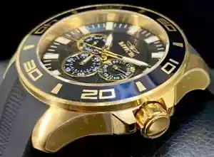 Invicta 30952 Pro Diver Men's Watch NEW 47MM Black Dial Quartz Silicone Strap - Picture 1 of 13