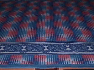 Vintage Esmond Wendedecke ART DECO Motiv Antik Schatten Camp Lodge - Bild 1 von 8