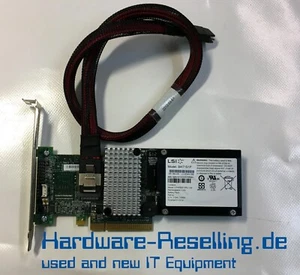 LSI Mega Raid Contrôleur Carte L3-25121-86B 6Gbps SAS Avec LSIiBBU08 - Photo 1/1
