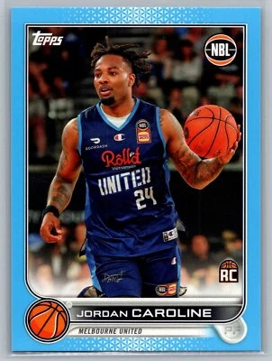 2022-23 Topps NBL #42 Jordan Caroline Blue - Image 1 of 2