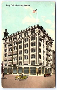 Katy Railroad Trains Building Dallas Texas Postcard C463 - Picture 1 of 2