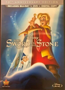 Disney The Sword in the Stone DVD Blu-ray Digital Copy (b48) - Picture 1 of 1