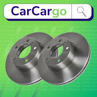 Premium Vented Front Brake Discs Pair BMW 1 Series 125i 2007-2013 300 mm - Image 1 of 4