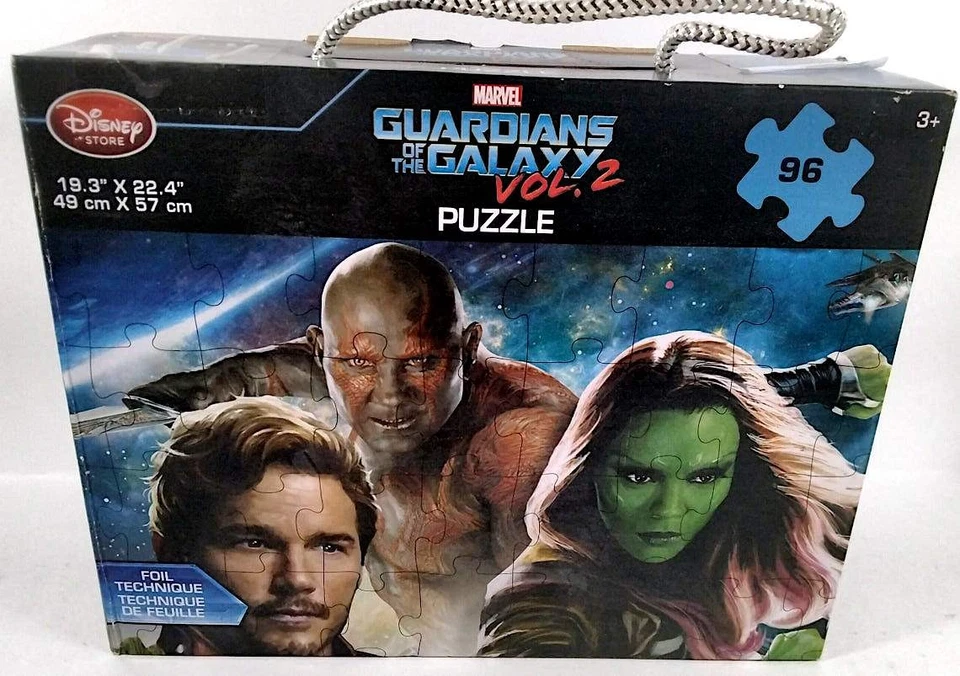 Marvel Guardians Of The Galaxy Volume 2 96 pc 19.3" X 22.4" Disney Store Puzzle - Image 1 of 1