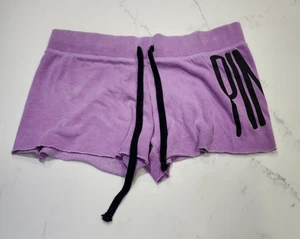 Victoria's Secret Shorts pink Größe Small entspannt helllila Kordelzug Y2K - Bild 1 von 11