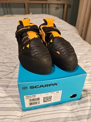Zapato de escalada Scarpa Instinct VS - negro/naranja para hombre, NUEVO, US 10.5 EU 44 Foto 1 de 4
