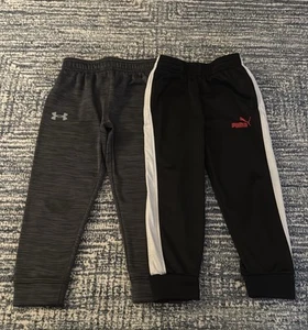PUMA/ UNDER ARMOUR Boys Sweatpants - Lot of 2 | Size: 5 - Picture 1 of 11