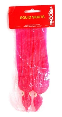Юбки кальмара Boone — приманки для троллинга крупной дичи рыбы — 7,75 дюйма — 2 дюйма в упаковке. - Новый/в упаковке. - Изображение 1 из 3