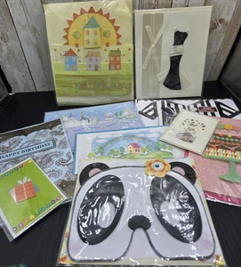 Lot Of 10 Hallmark Paper Magic Art 3D Greeting Cards NEW Sealed All Varieties - Picture 1 of 7