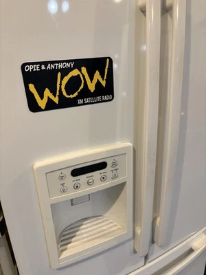 Pegatina magnética Opie & Anthony WOW radio satelital XM SiriusXM Foto 1 de 4