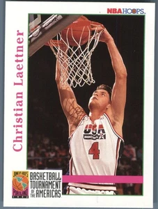 1992-93 Hoops #342 Christian Laettner - Picture 1 of 2
