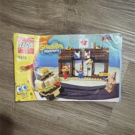 LEGO SpongeBob SquarePants Krusty Krab 3833 Instruction Manual