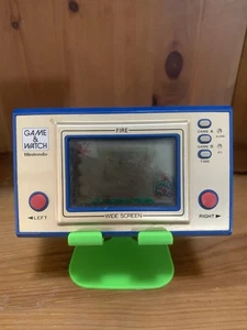 Nintendo Game & Watch Fire Wide Screen FR-27 gebraucht funktionsfähig mit HEFT - Bild 1 von 5