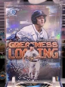 Bryce Rainer 2025 Bowman #GL-5 Greatness Loading Rookie Detroit Tigers JW - Bild 1 von 2