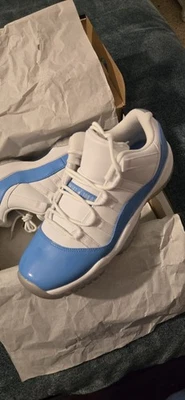 Nike Air Jordan 11 Retro Low “University Blue” UNC 528896-106 Size 7Y - Image 1 of 4