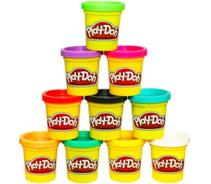 Paquete de 10 compuestos de modelado de colores surtidos no tóxicos de 2 oz. Latas Hallow... - Imagen 1 de 9