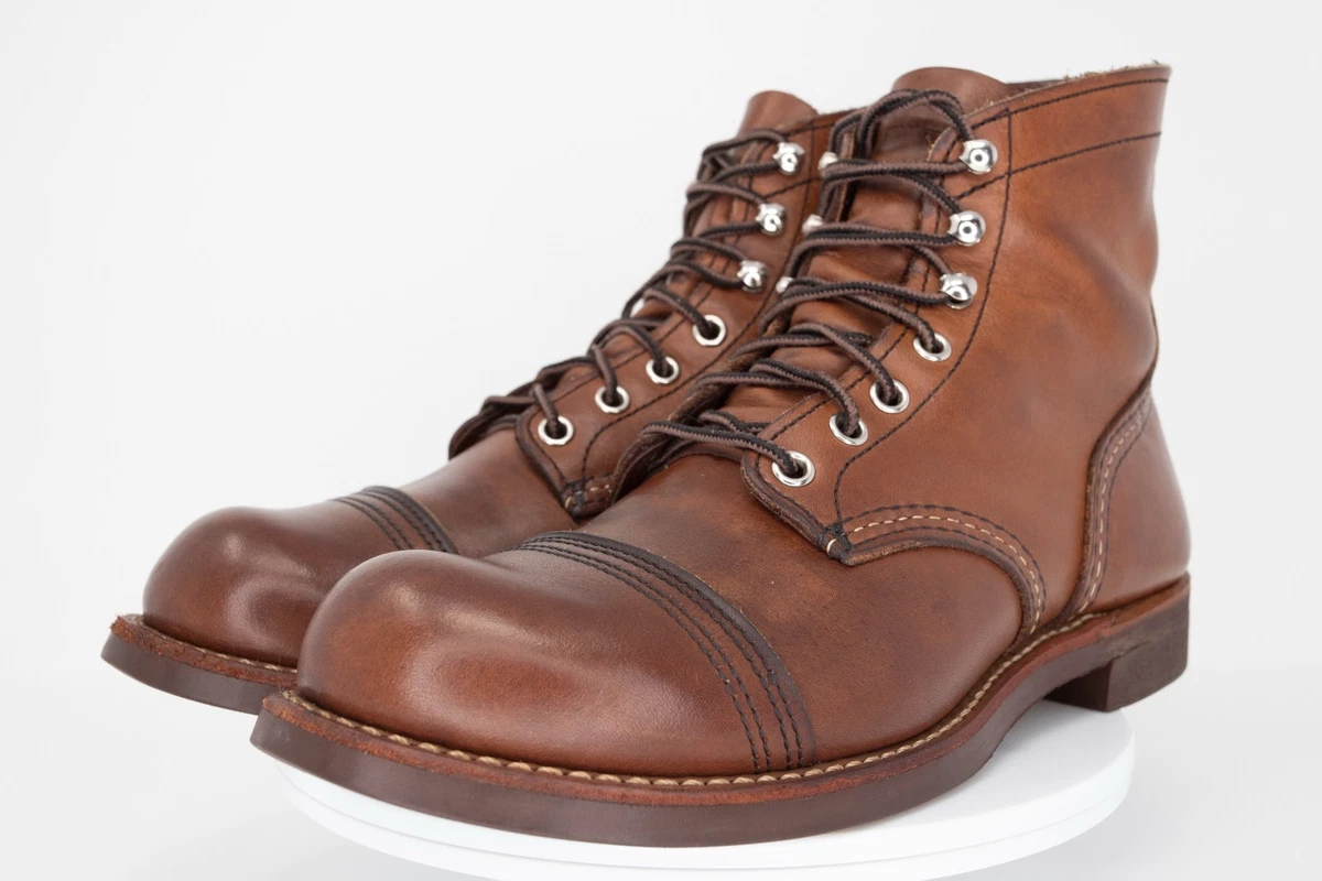Red Wing Shoes Iron Ranger Brown Boots for Men for Sale | Shop New