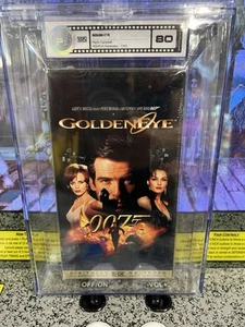 1995 MGM/UA Goldeneye VHS Graded P1 80 Pierce Brosnan 007 James Bond - Picture 1 of 7